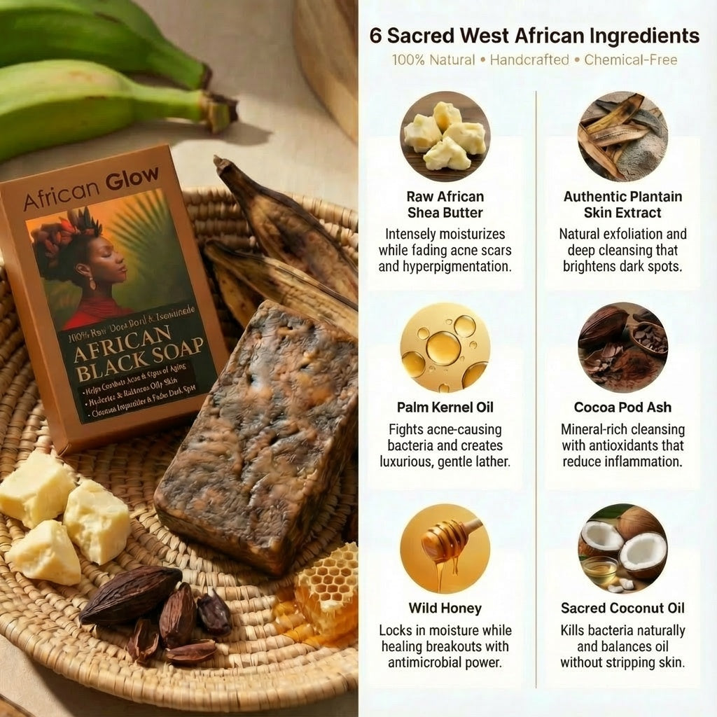 Anti-Pigmentflecken- und Akne-Set für afrikanische Haut